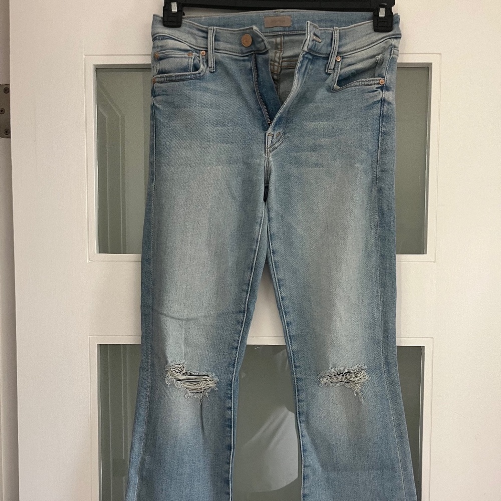 NWOT Mother Denim Outsider Ankle Crew 26